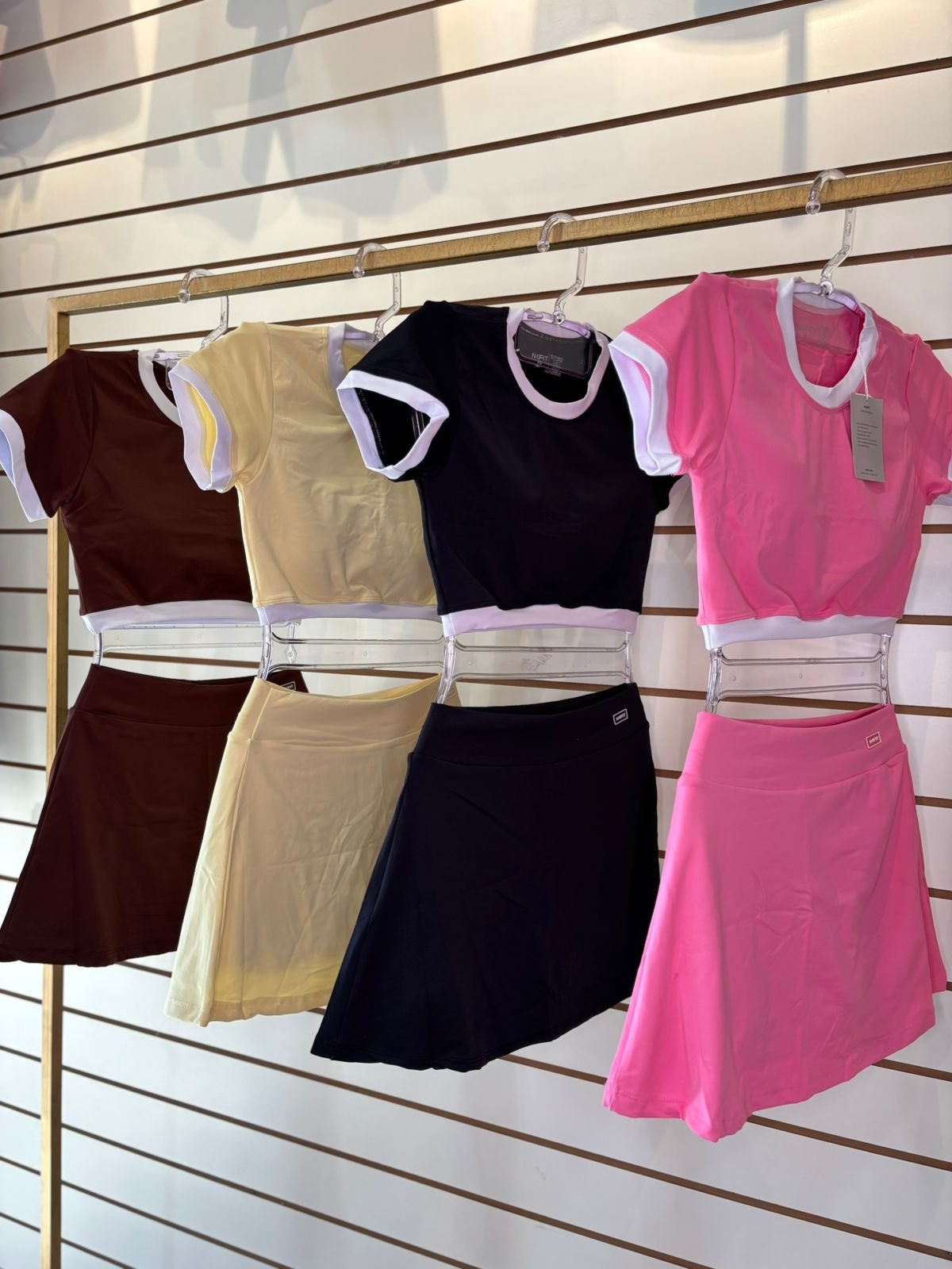 Conjunto short pollera - 2