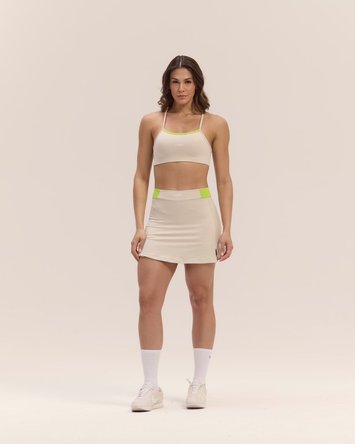 Conjunto short pollera - 2