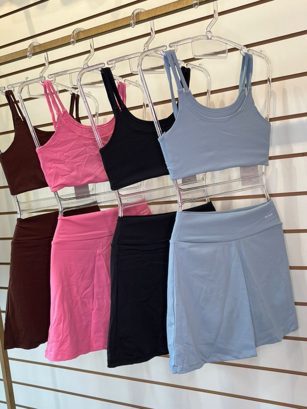 Conjunto short pollera NK