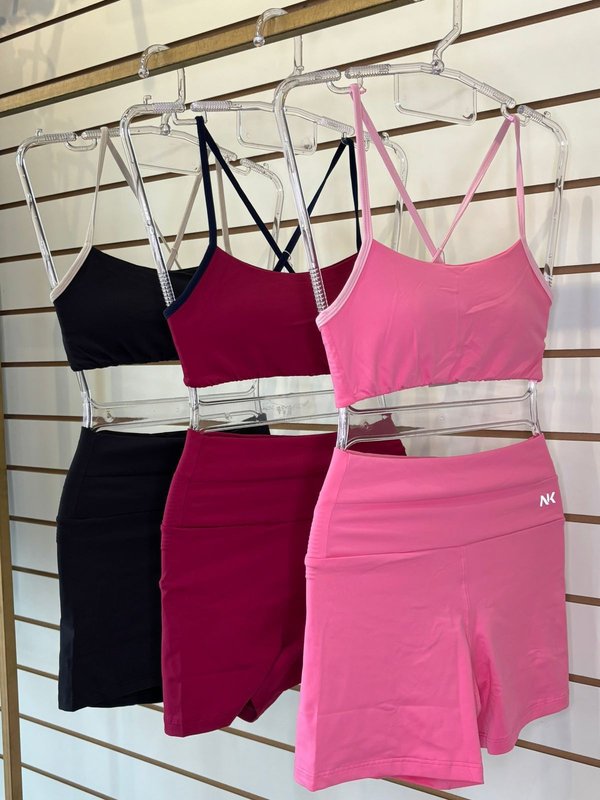 Conjunto short amore NK