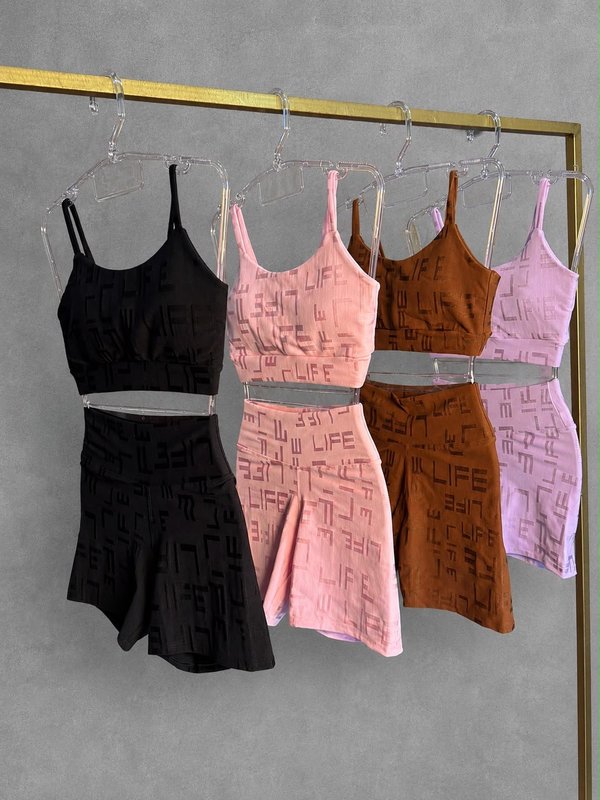 Conjunto short Life