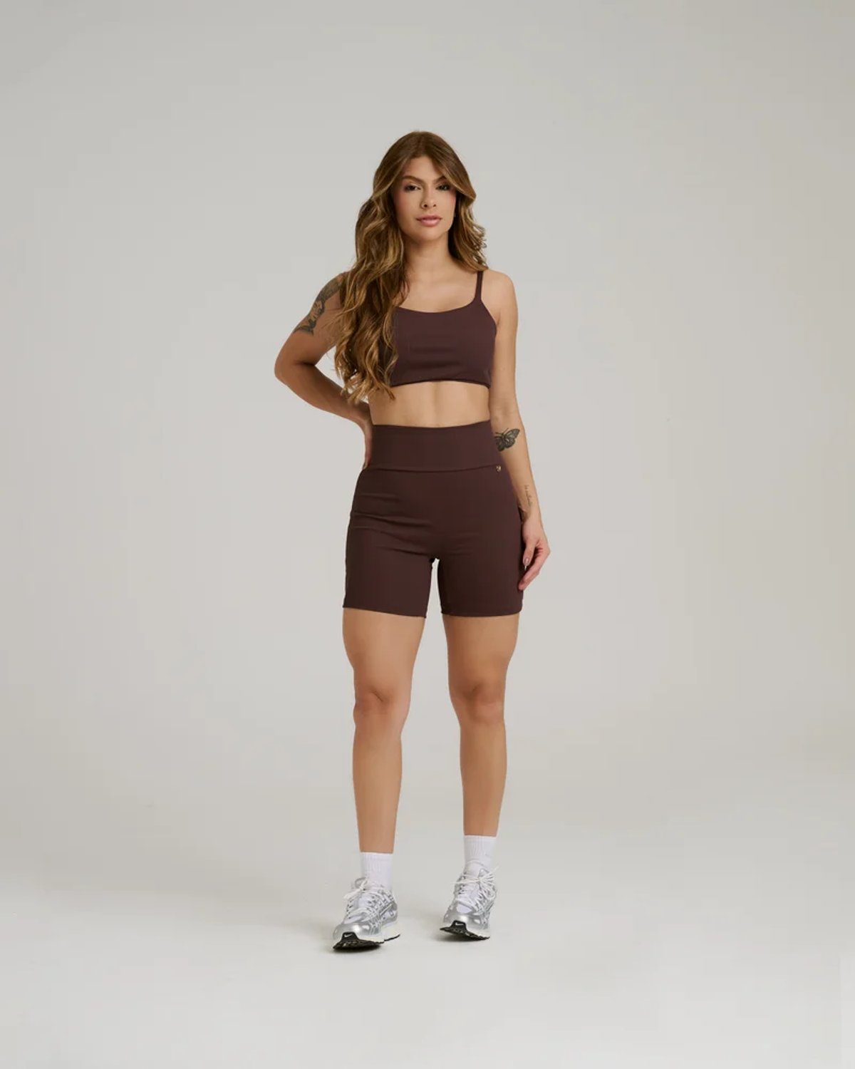 Conjunto short Canelado