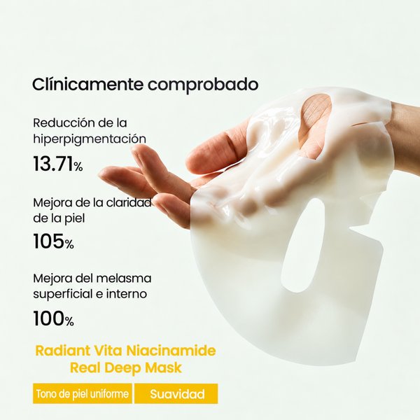 BIODANCE RADIANT VITA NIACINAMIDE REAL DEEP MASK 34g