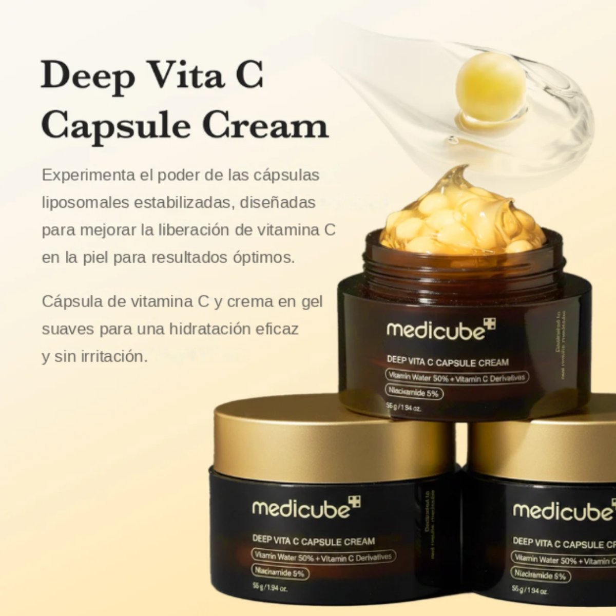 MEDICUBE DEEP VITA C CAPSULE CREAM 55G - 2