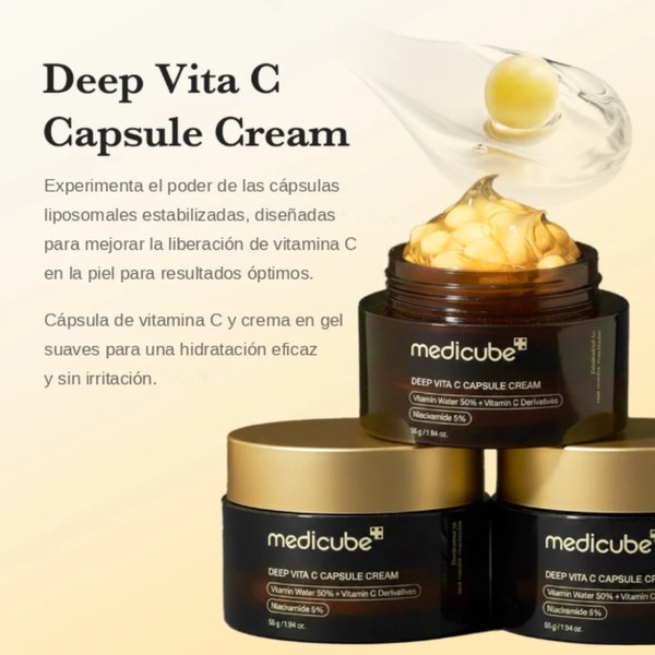 MEDICUBE DEEP VITA C CAPSULE CREAM 55G
