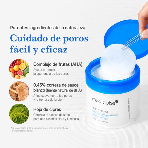 MEDICUBE ZERO PORE PADS 70UNID.