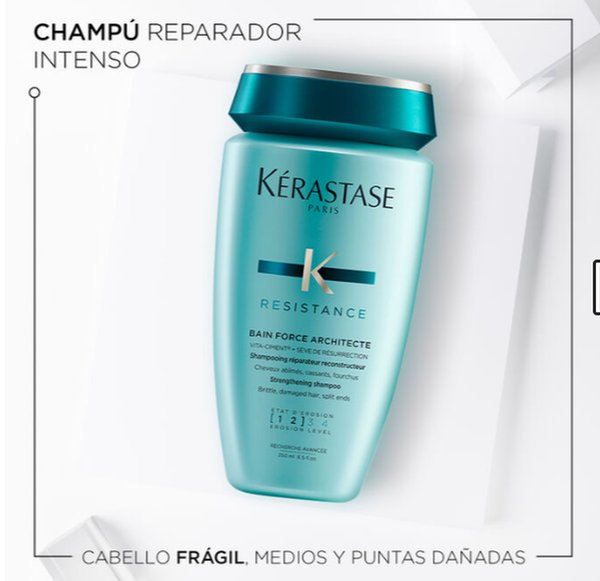 KERASTASE SHAMPOO RESISTANCE BAIN FORCE ARCHITECTE 250ML