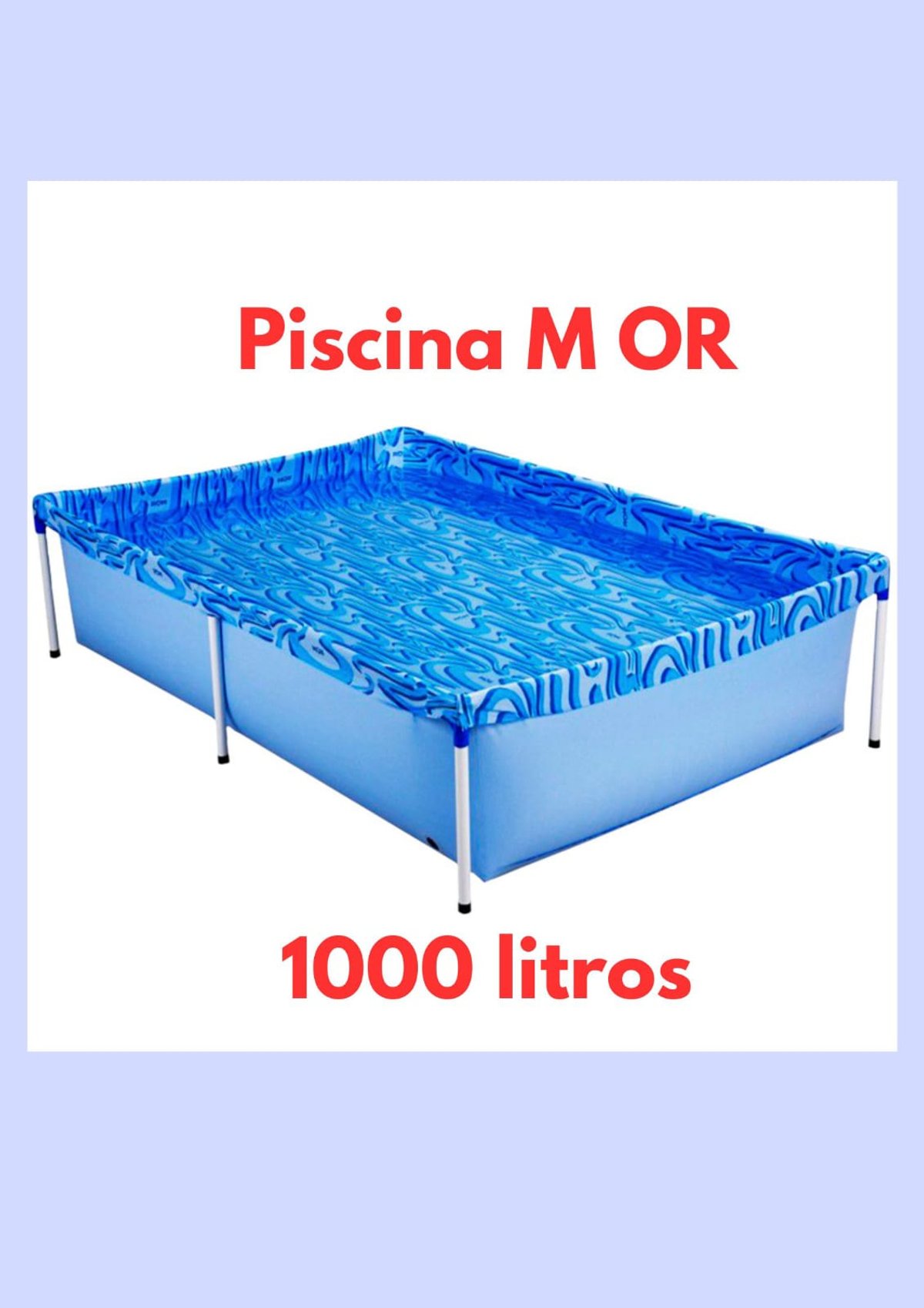 Piscina M O R 1000 litros
