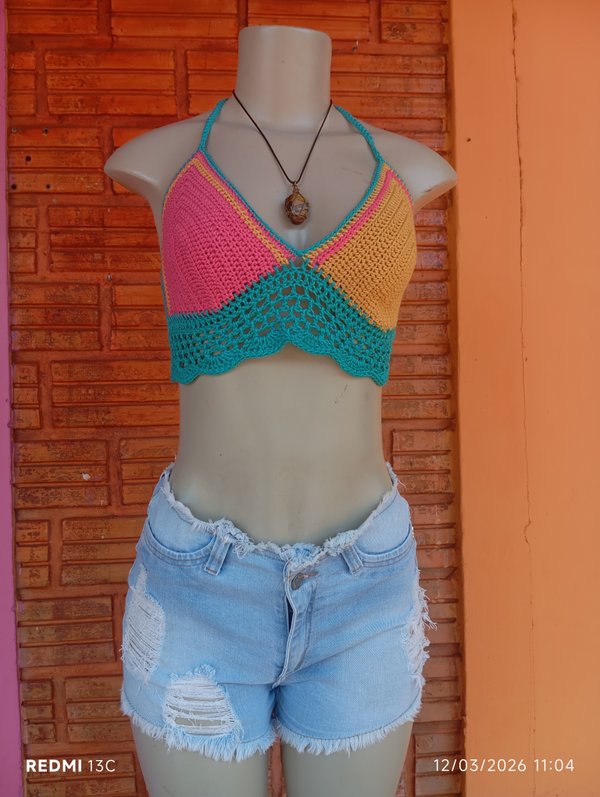 Tops a Crochet 