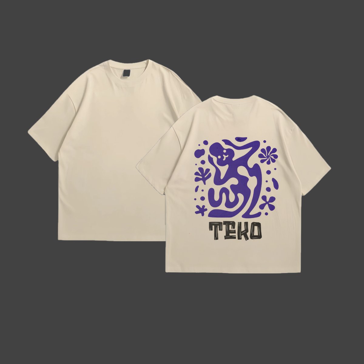 Remeras beige personalizadas 