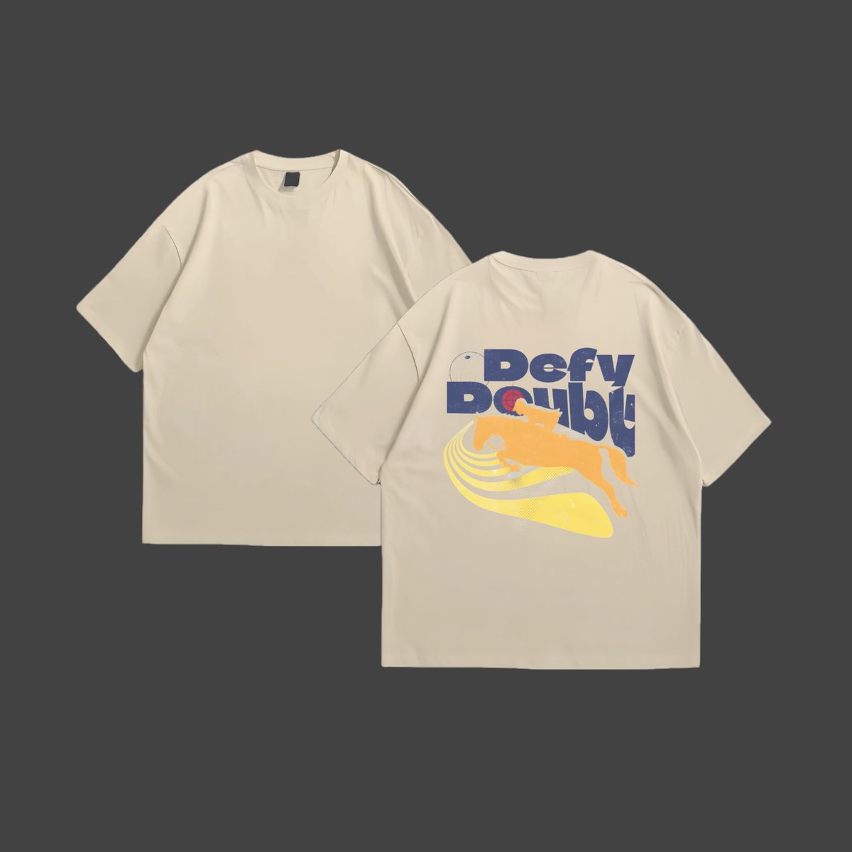 Remeras beige personalizadas 