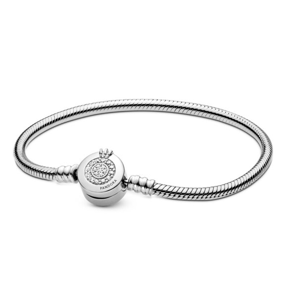 Pandora Moments Cierre Corona Brillante