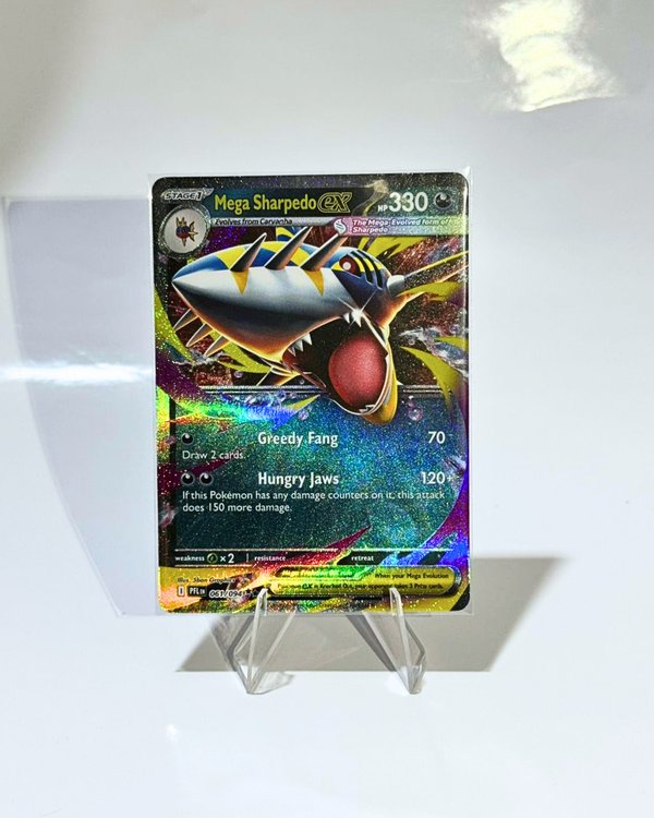 Mega Sharpedo ex - 061/094 - ME02: Phantasmal Flames (PFL)