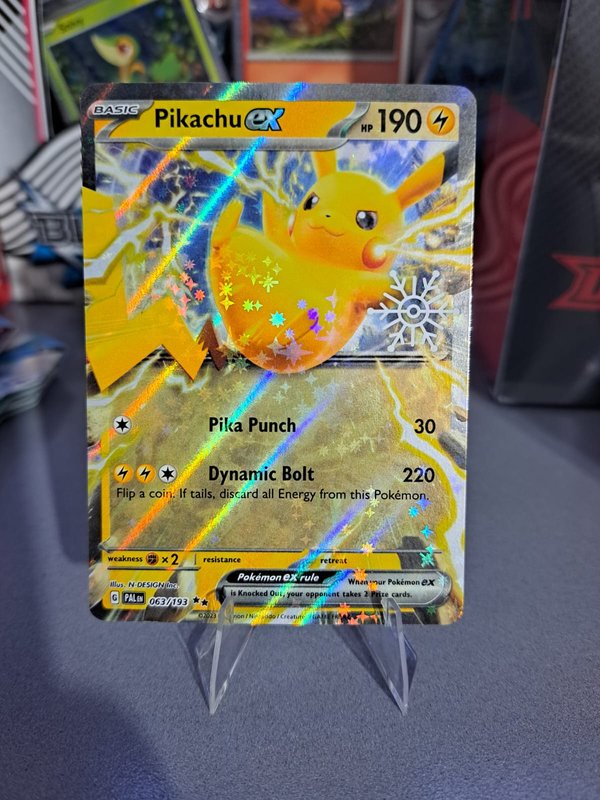 Pikachu Ex [Snowflake Stamp] #63 