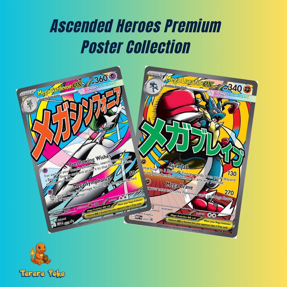 Mega Evolution—Ascended Heroes Premium Poster Collection - 2