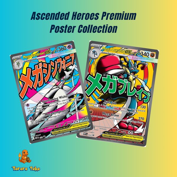Mega Evolution—Ascended Heroes Premium Poster Collection