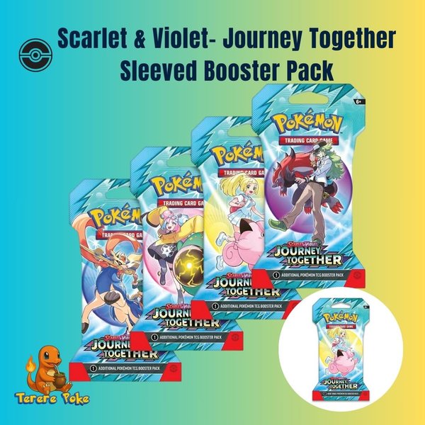 Scarlet & Violet- Journey Together  Sleeved Booster Pack