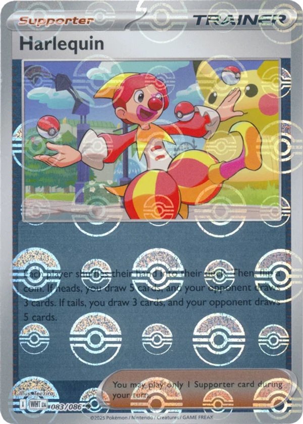 Harlequin (Poke Ball Pattern) - SV: White Flare (WHT)