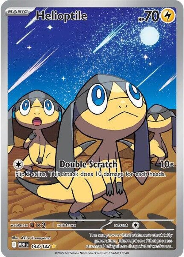 Helioptile - 143/132 - ME01: Mega Evolution (MEG)