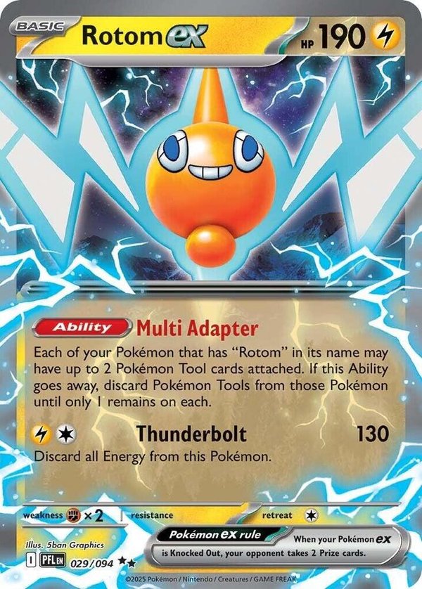 Rotom ex - 029/094 - ME02: Phantasmal Flames (PFL)