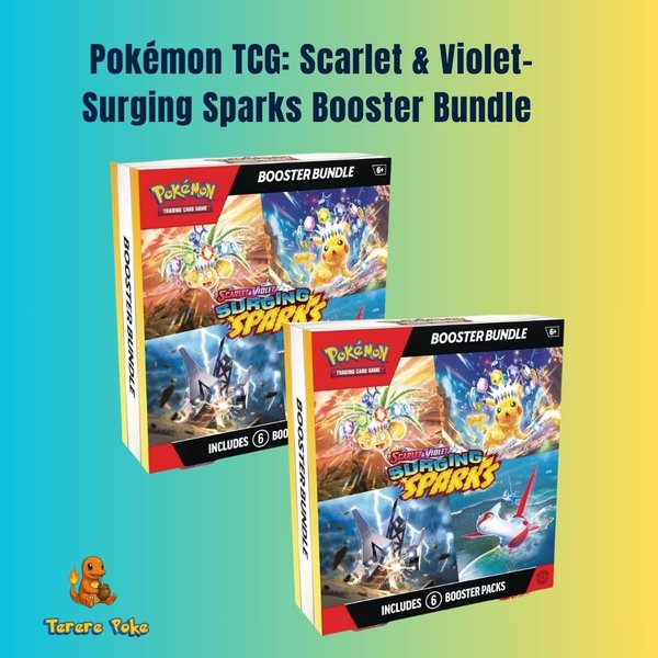 Pokémon TCG: Scarlet & Violet-Surging Sparks Booster Bundle (6 Packs)