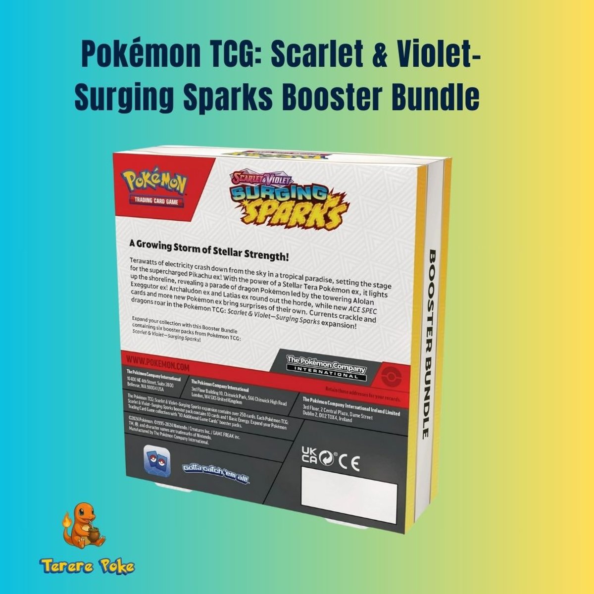 Pokémon TCG: Scarlet & Violet-Surging Sparks Booster Bundle (6 Packs) - 2