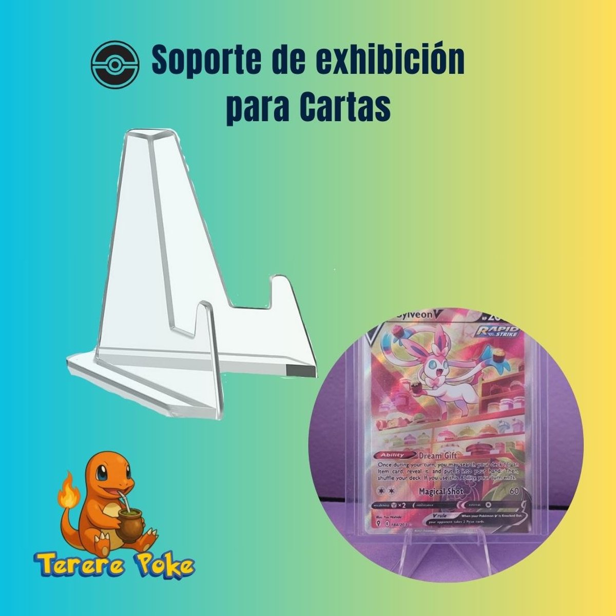 Soporte de exhibición para Cartas