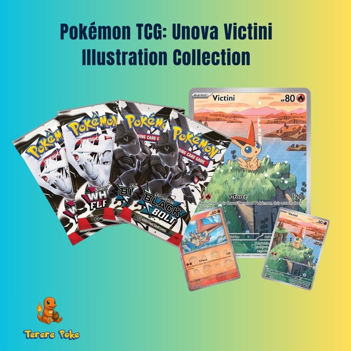 Pokémon TCG: Unova Victini Illustration Collection - 2