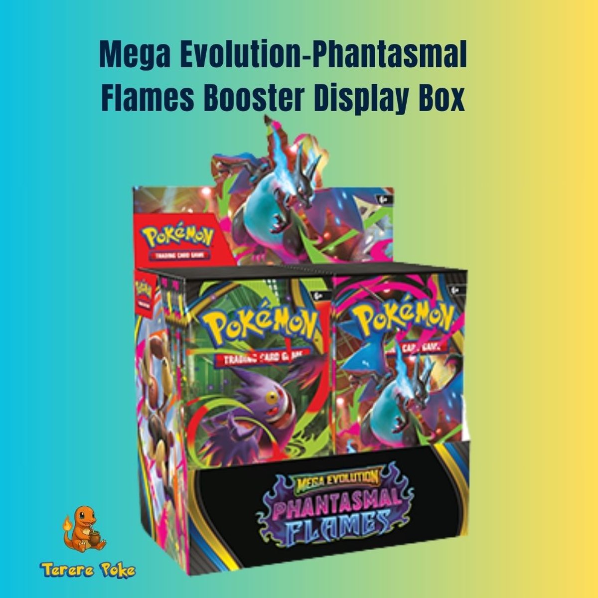 Mega Evolution-Phantasmal Flames Booster Display Box (36 Packs)