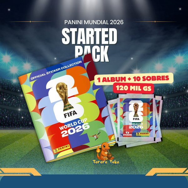 Started Pack - Panini Album del mundial 2026