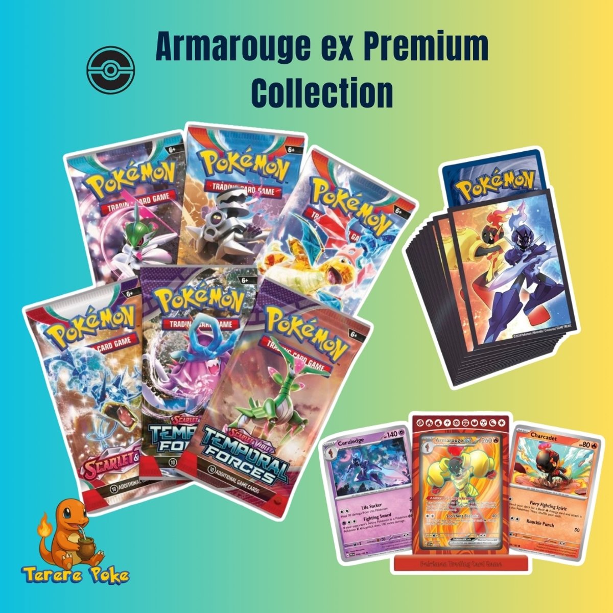 Colección Premium de Armarouge ex de Pokémon TCG - 2