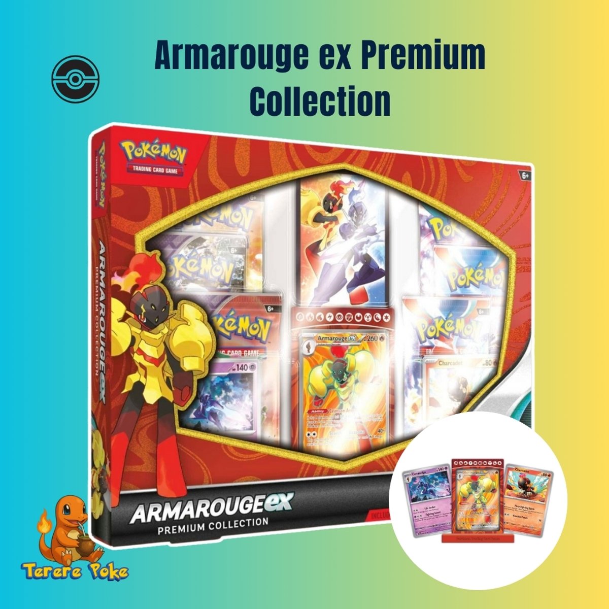 Colección Premium de Armarouge ex de Pokémon TCG