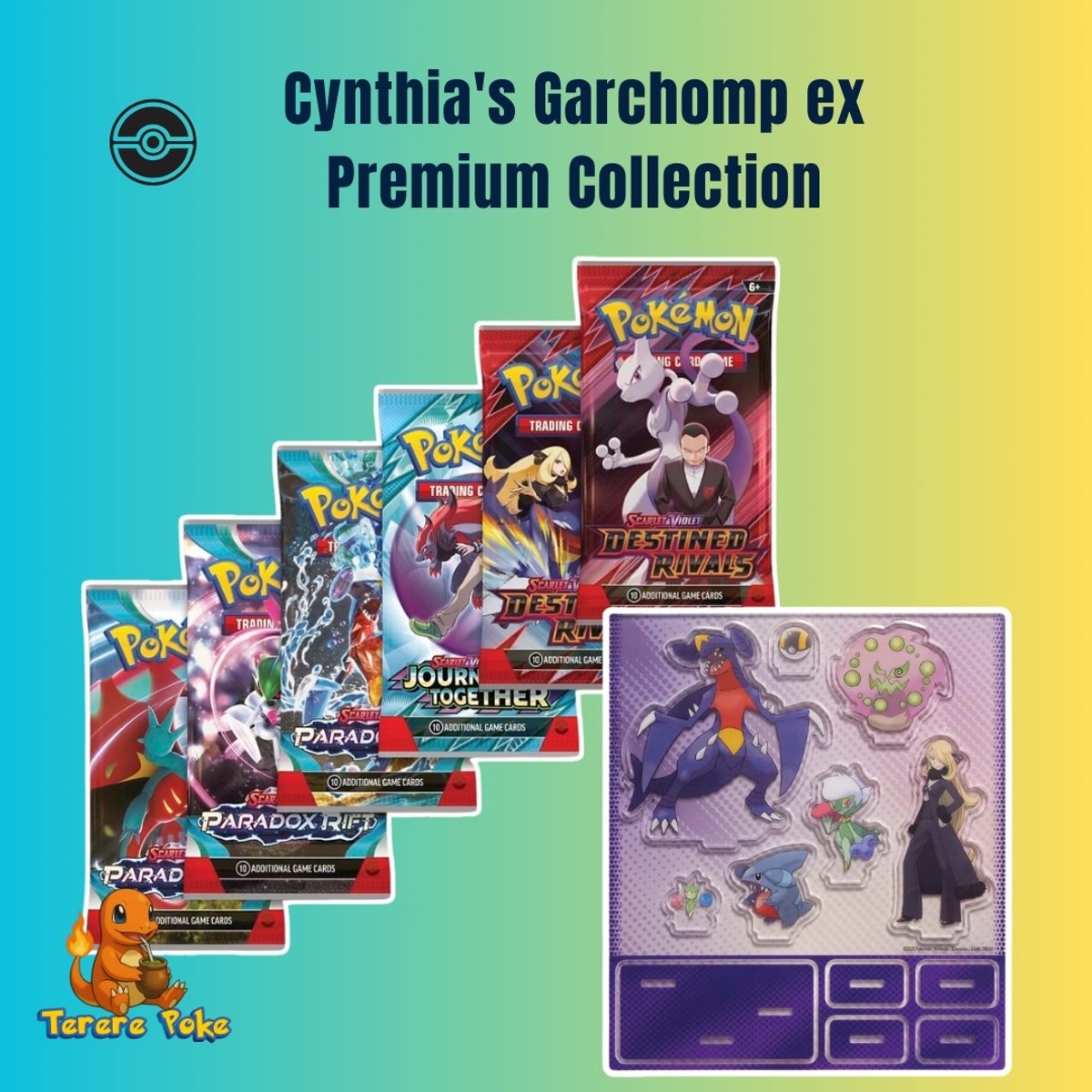 Cynthia's Garchomp ex Premium Collection - 2