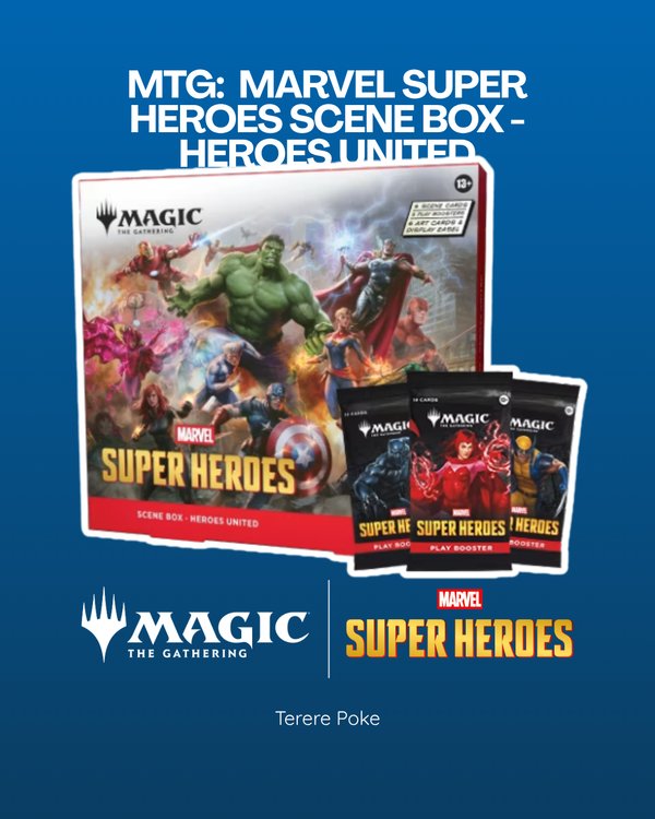 Marvel Super Heroes Scene Box - Heroes United