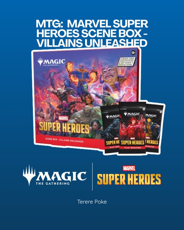 Marvel Super Heroes Scene Box - Villains Unleashed