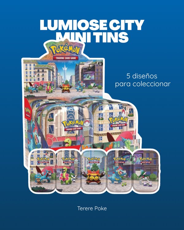Lumiose City Mini Tin