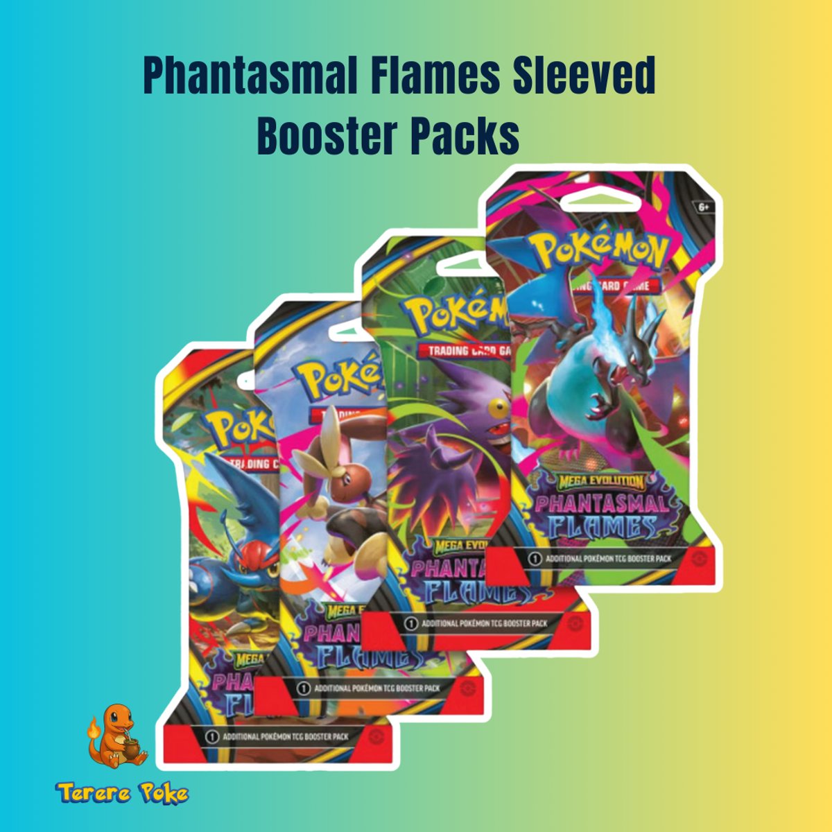 Phantasmal Flames Sleeved Booster Packs 