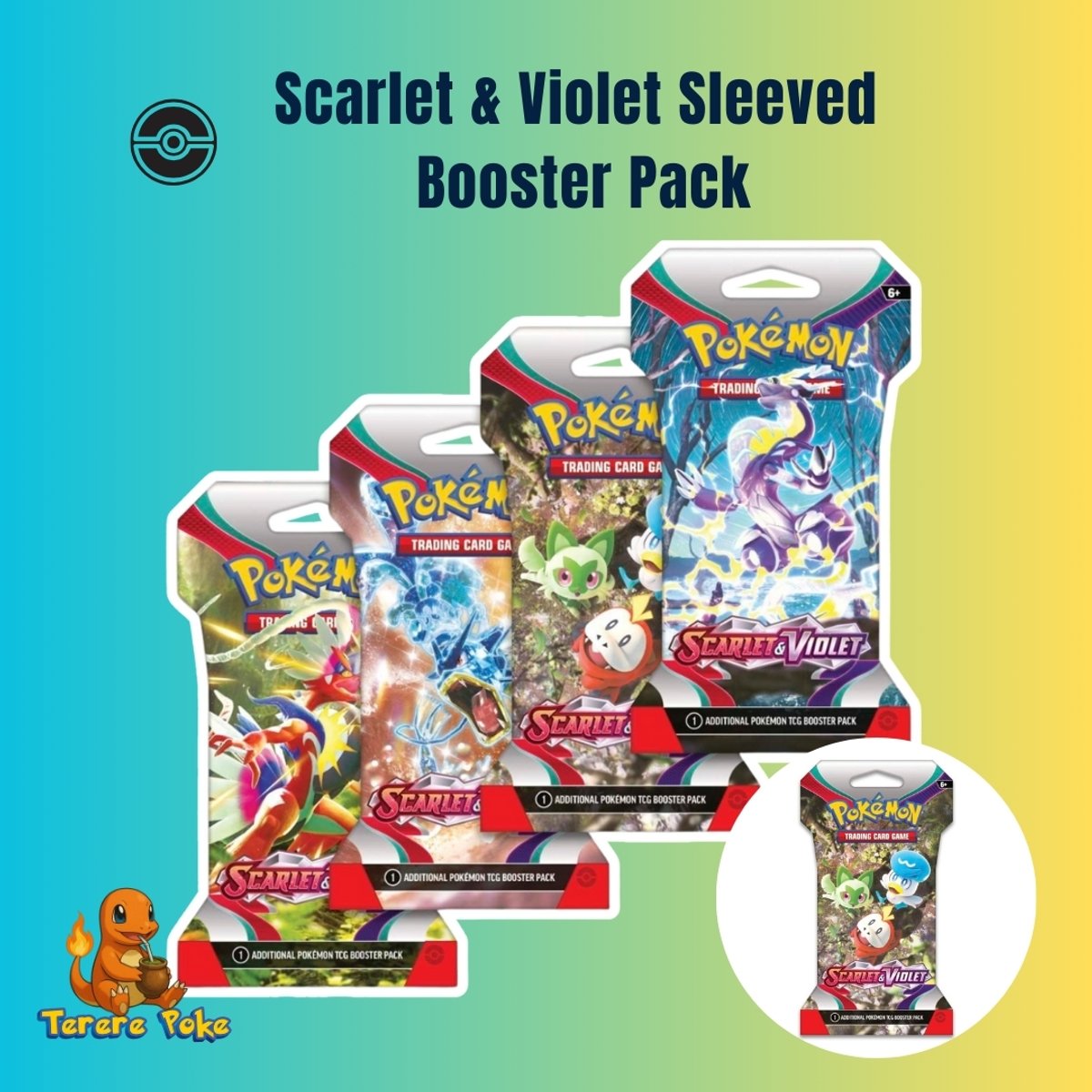 Scarlet & Violet Sleeved  Booster Pack
