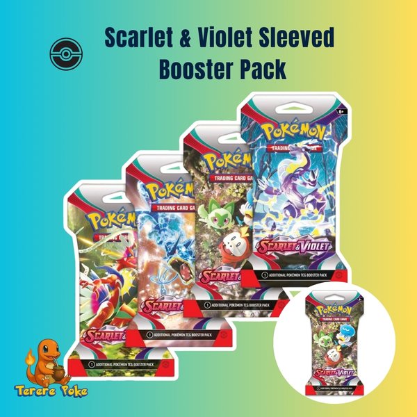 Scarlet & Violet Sleeved  Booster Pack