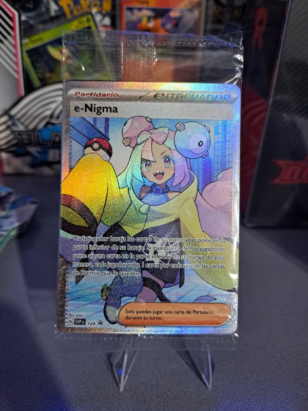 Promoción de Pokémon e-Nigma #124  (Sellado)(Español)