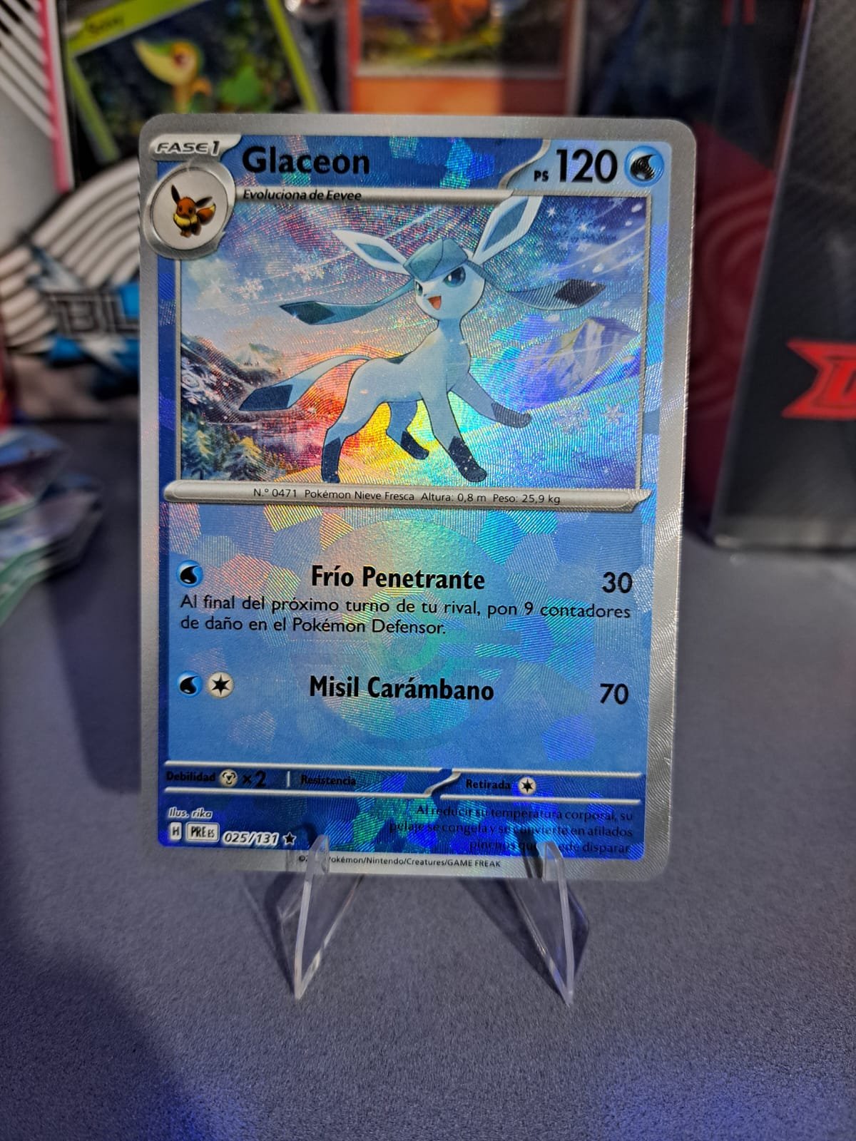 Glaceon [Poke Ball] #25 (Español)