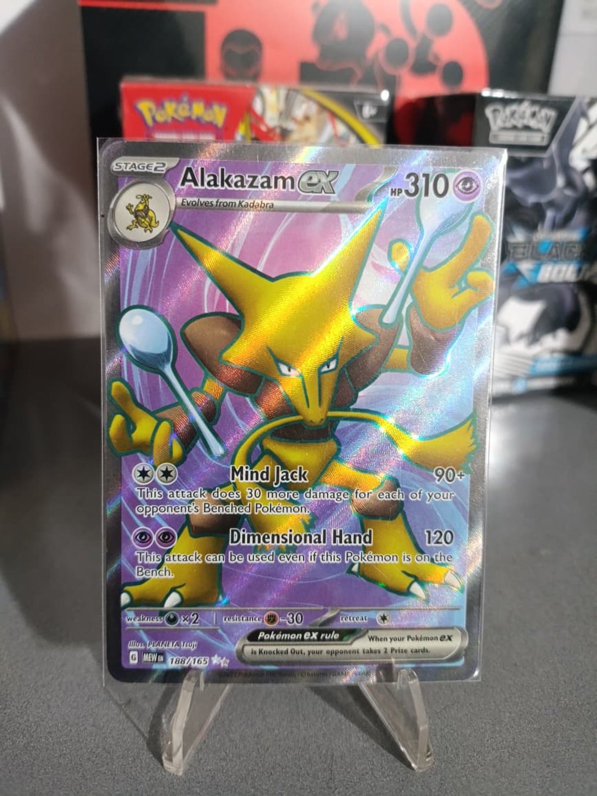 Alakazam ex - 188/165