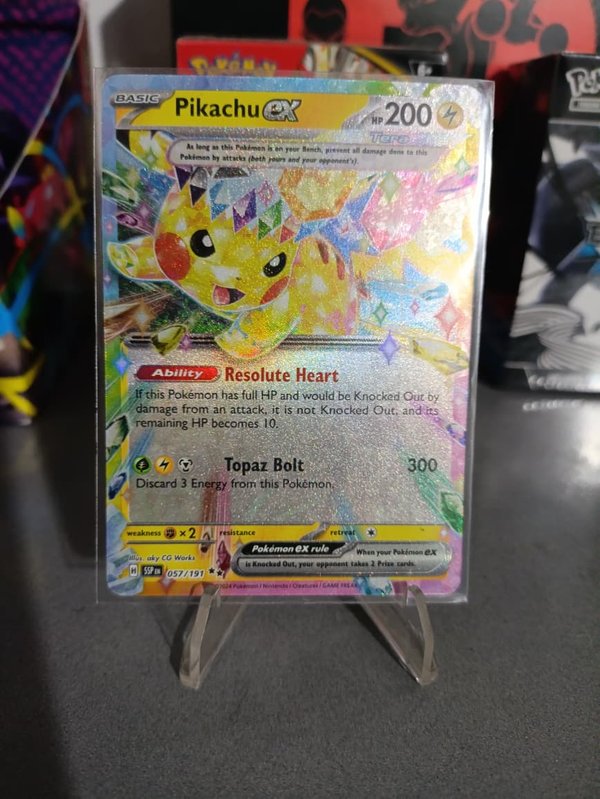 Pikachu ex #57