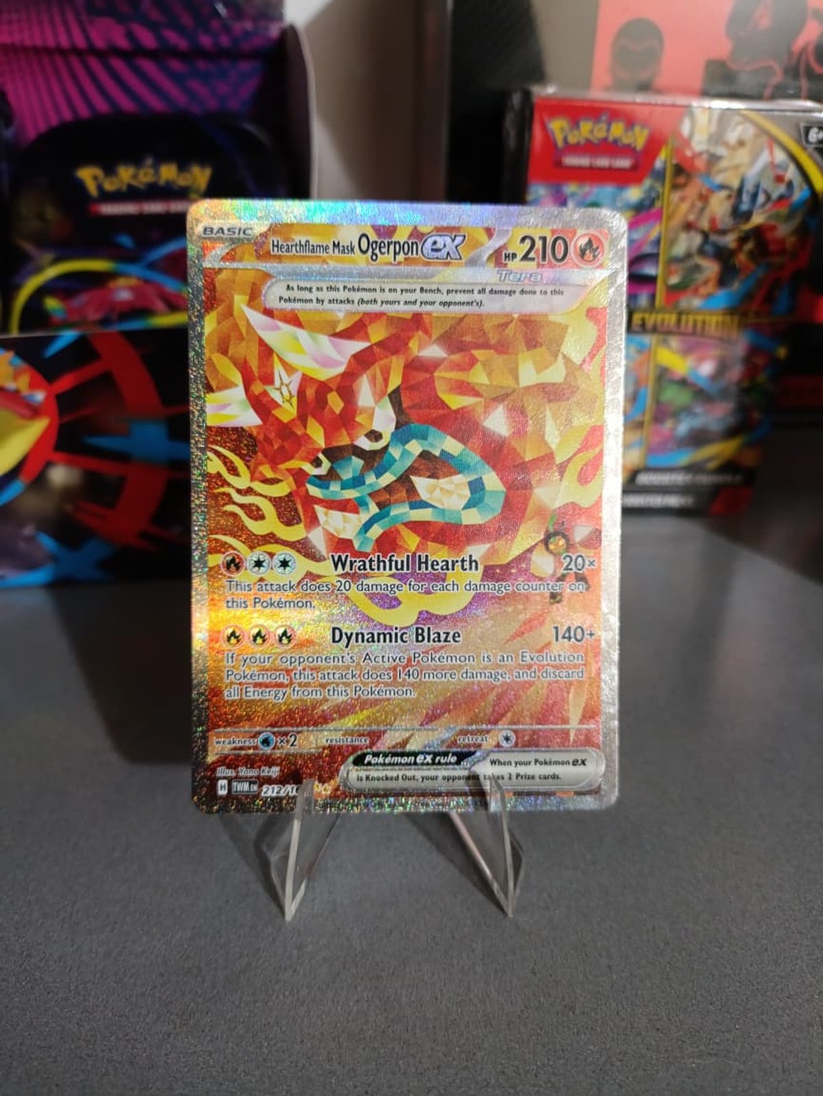 Hearthflame Mask Ogerpon ex - 212/167