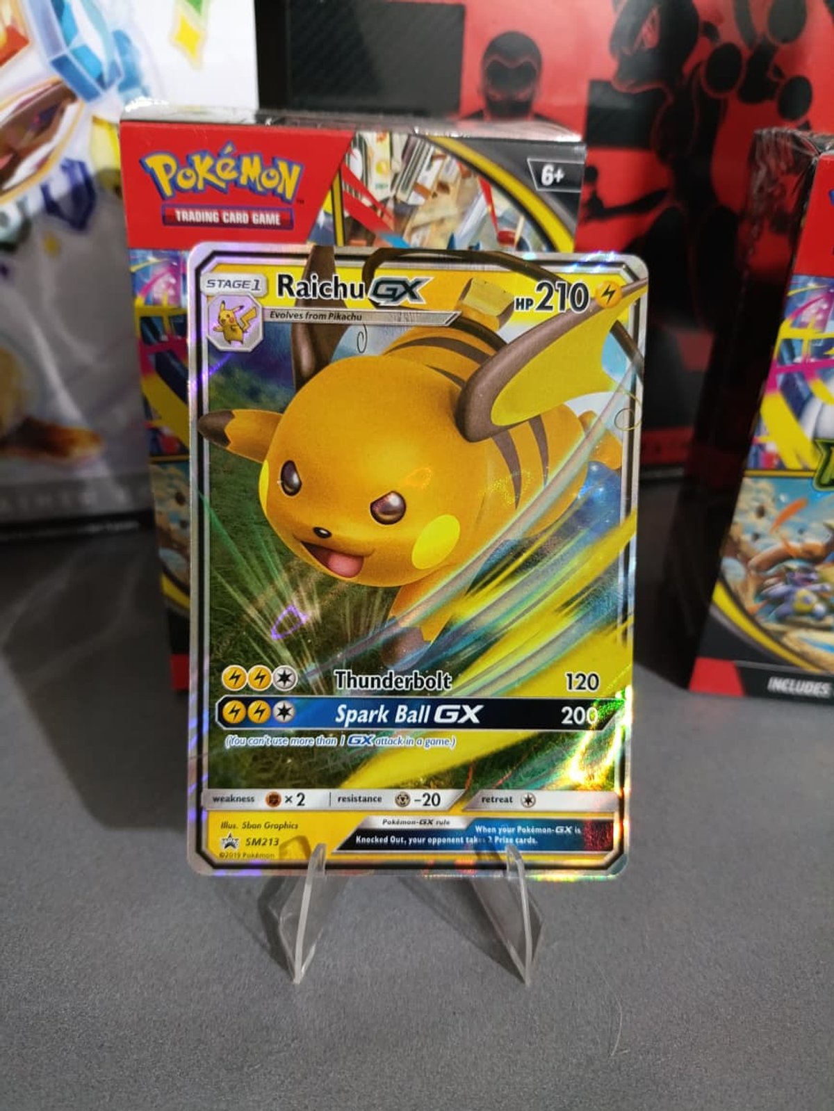 Raichu GX #SM213 