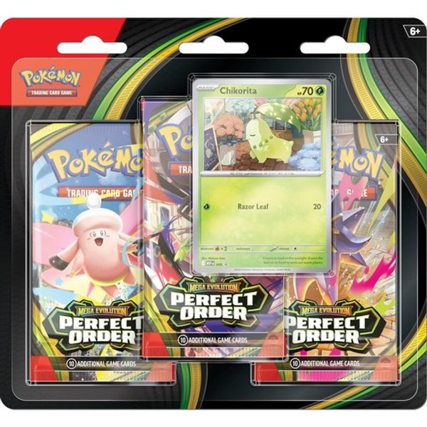 Pokemon TCG: Mega Evolution - Perfect Order Blister Chicorita