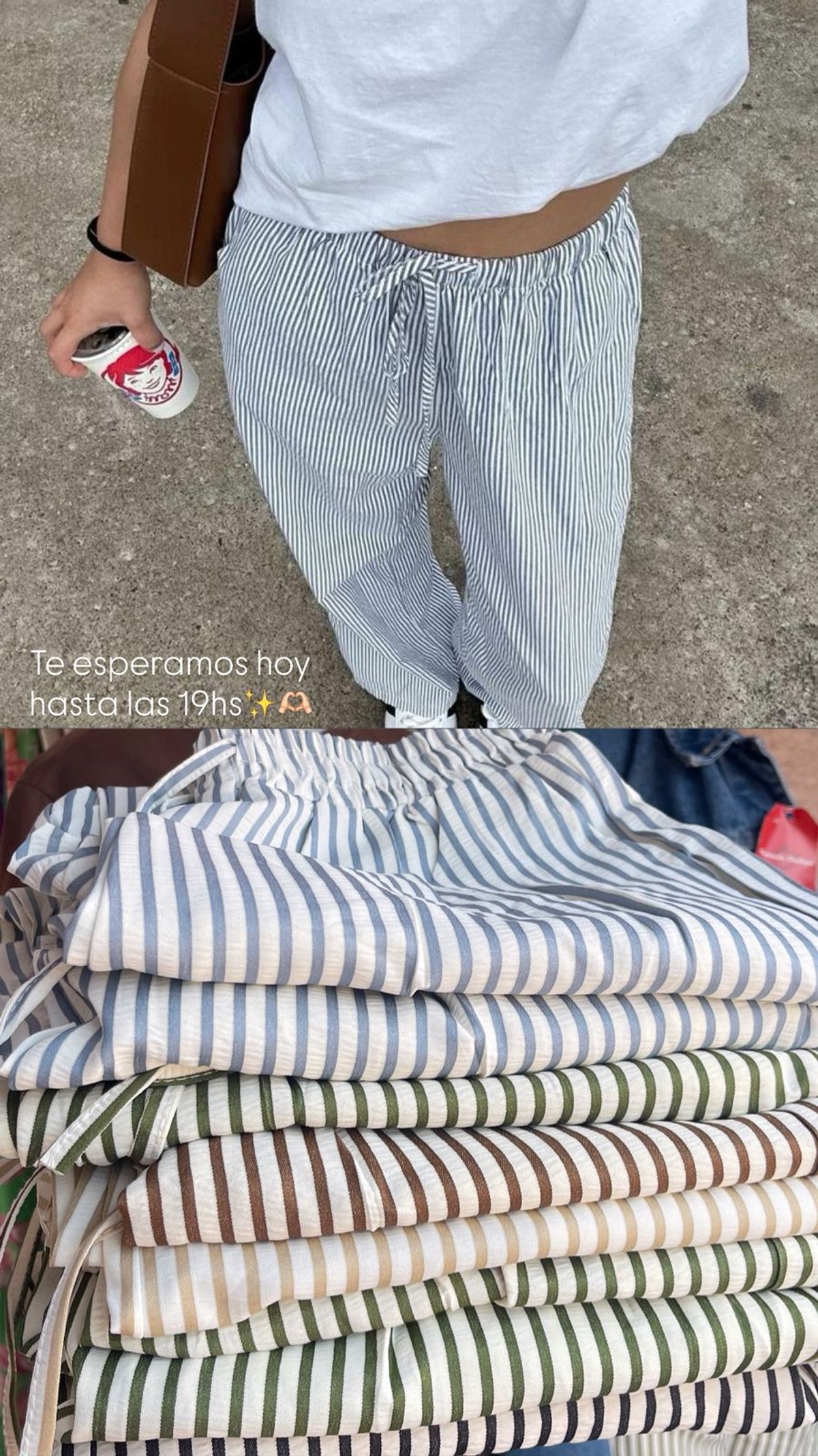 Palazo a rayitas😍