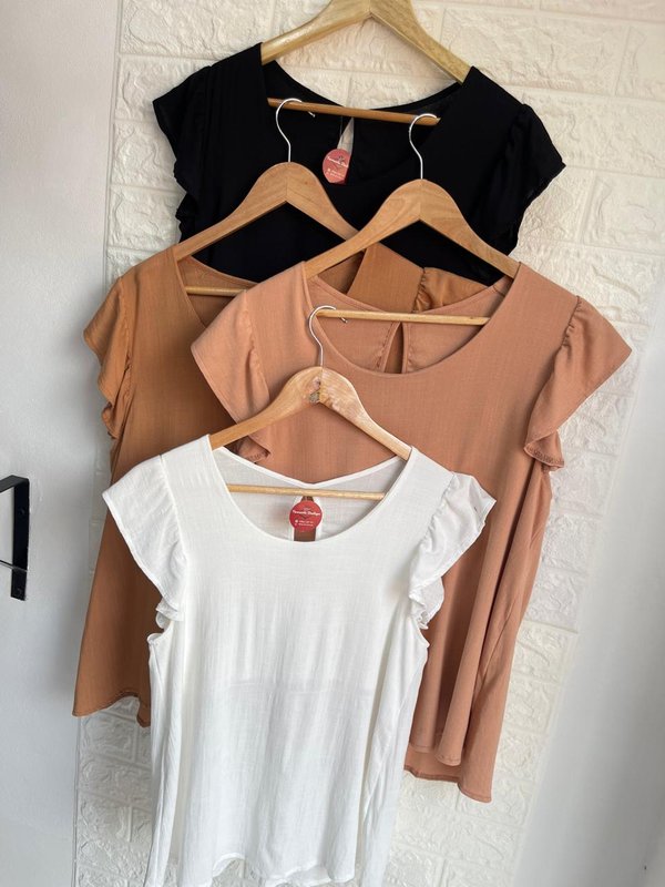 Blusas lisas de lino 😍