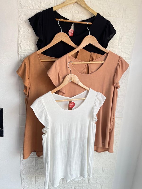 Blusas lisas de lino 😍