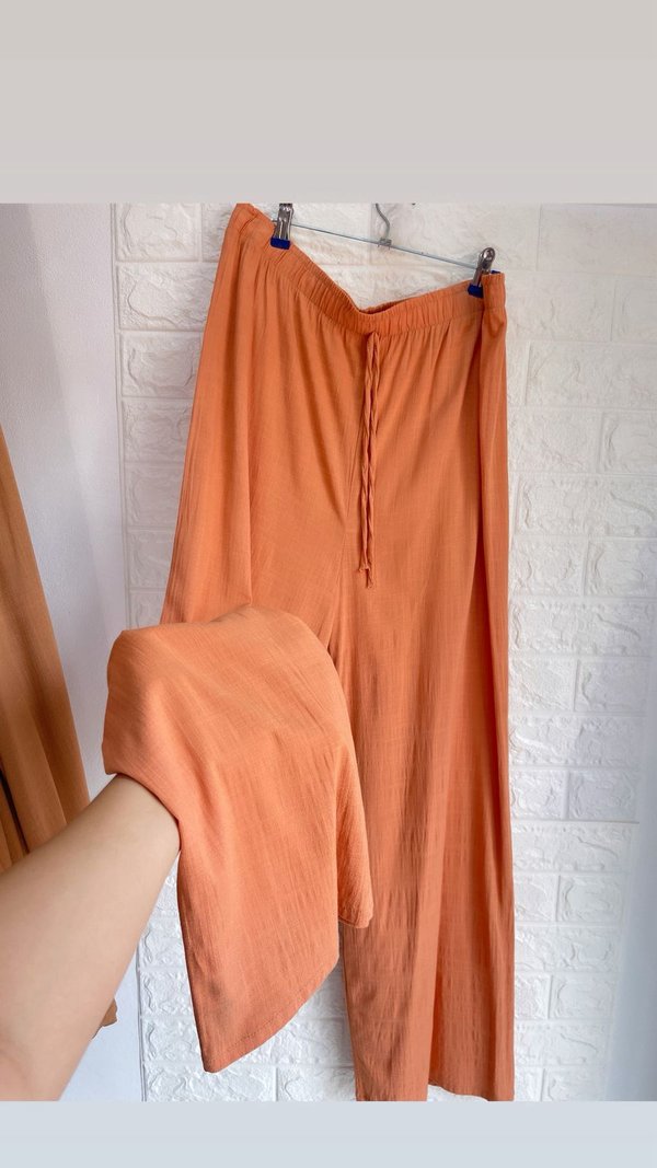 Palazzo de lino😍 cómodo & fresco